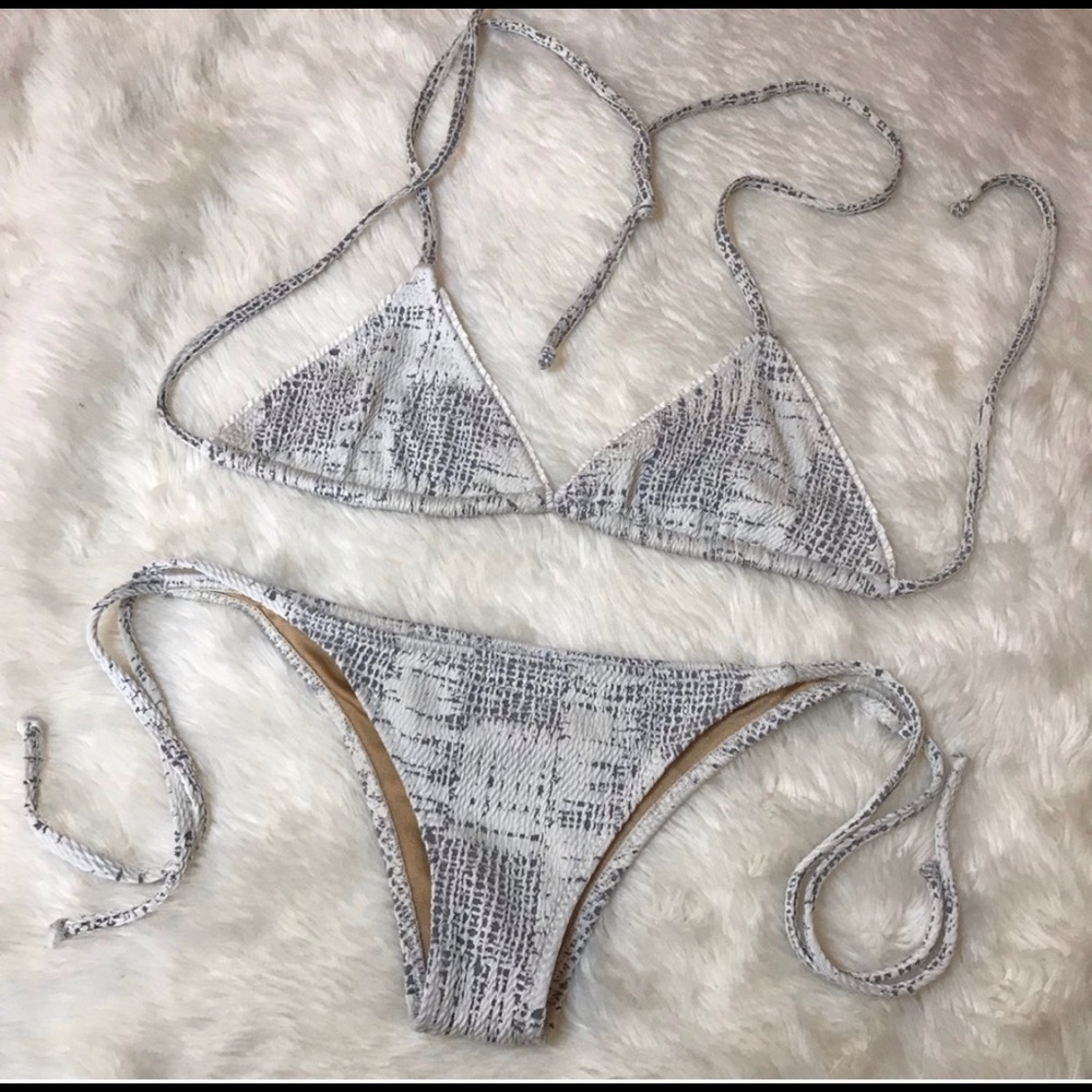 Made By Dawn Animal Print Bikini